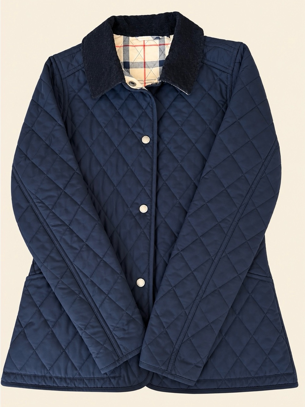 Barbour Spring Annandale Navy Quilted Jacket | US 6 | Worn Once - Picture 2 of 8